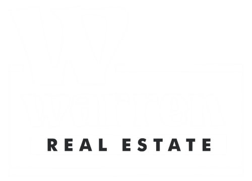 Warren Real Estate White Logo cropped